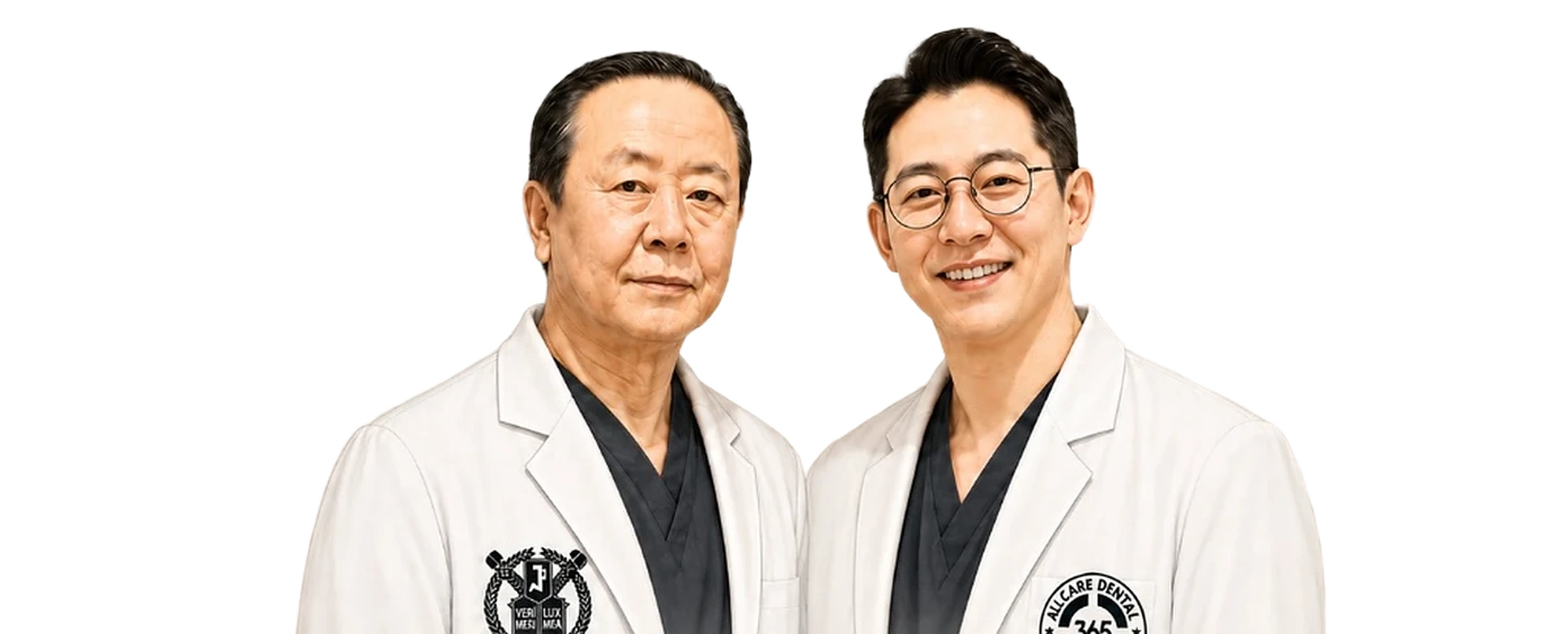 약수역 365올케어치과의원 — 두 세대가 이어가는 진료 · 권종진 명예원장 · 권민수 대표원장